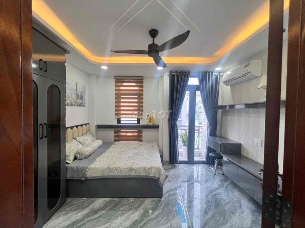 HẺM Ô TÔ,4.5x15M. 4 TẦNG,DÒNG TIỀN~ 25T,CHỢ PHẠM VĂN BẠCH, 6.XTỶ - Ảnh 3