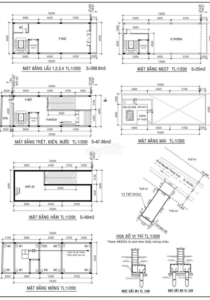 Mt Hà Đặc Dt 6x22 full thổ qhxd Hầm trệt 5 lầu sân thượng giá 10.5 tỷ - Ảnh 2
