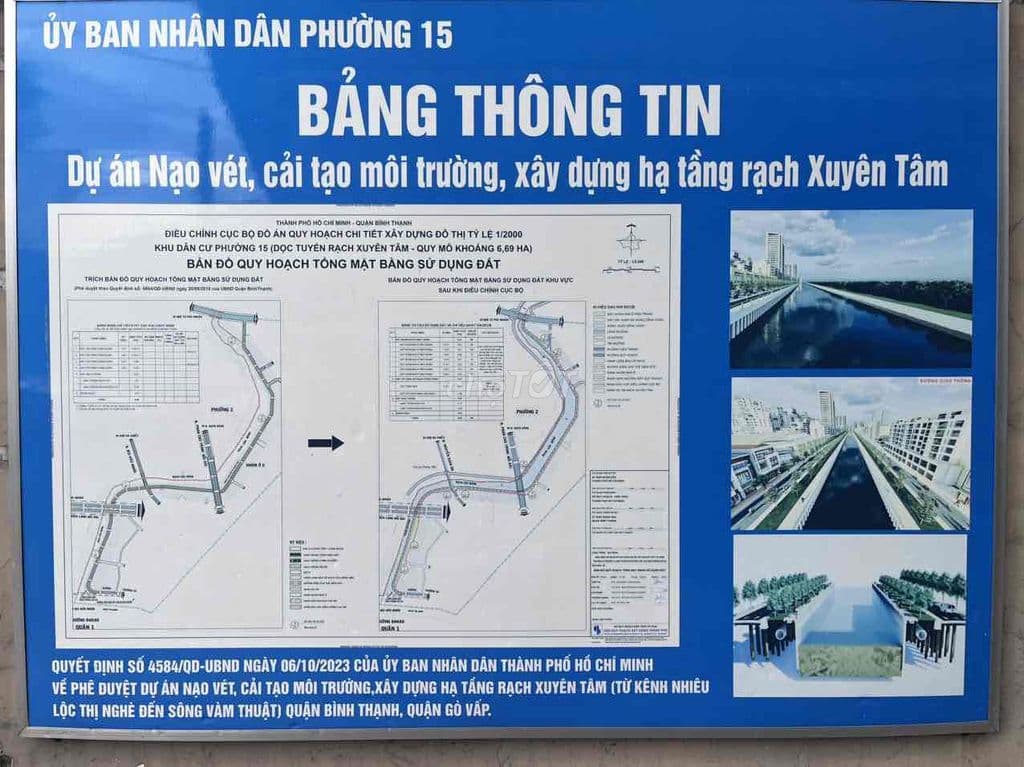 Đón đầu Rạch Xuyên Tâm - Giá nhà Hẻm nhưng Sở hữu Mặt tiền * Nội