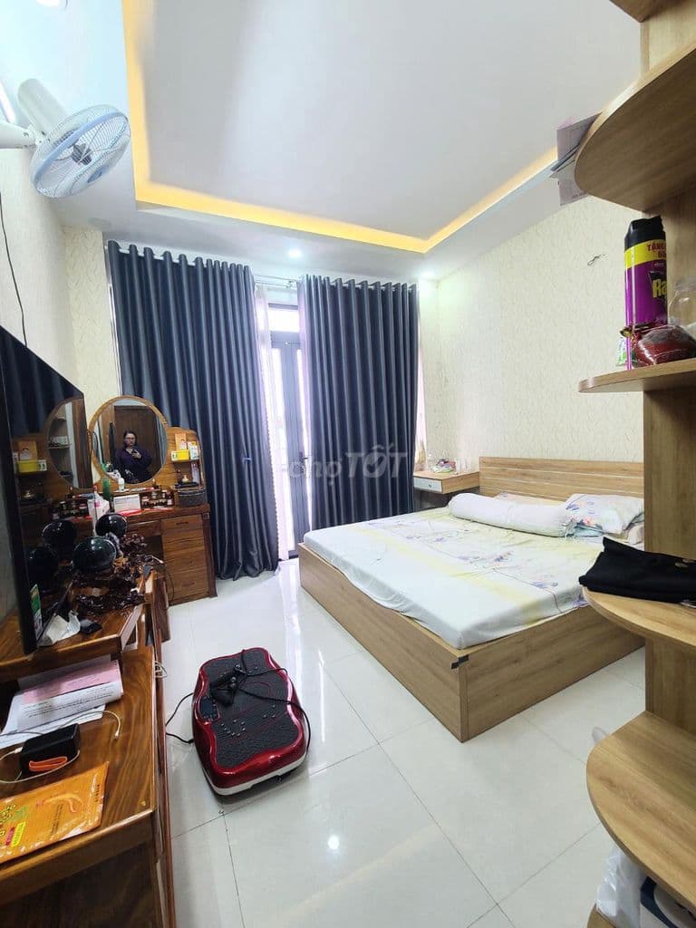 Hơn 6 tỷ, Nhà Gò Vấp, Đường oto trải nhựa, DT 54m2, 5 tầng bề thế - Ảnh 3
