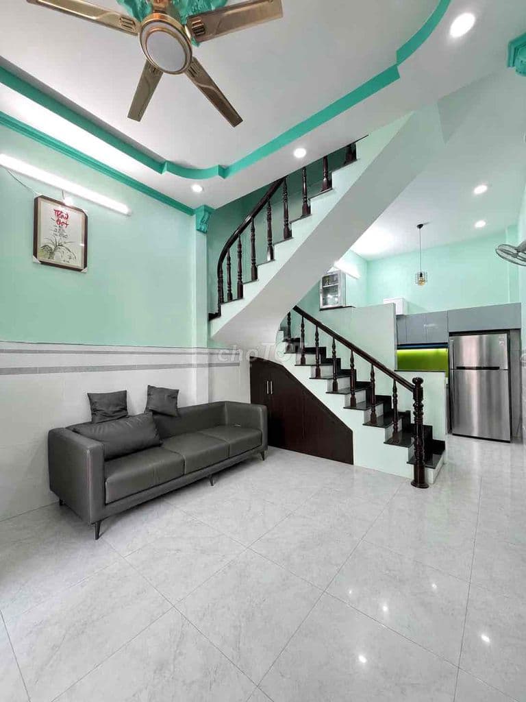 XE HƠI đến nhà, 32m2, Đúc cứng, Chợ Thạch Đà, Phạm Văn Chiêu, 4 tỷ x - Ảnh 2