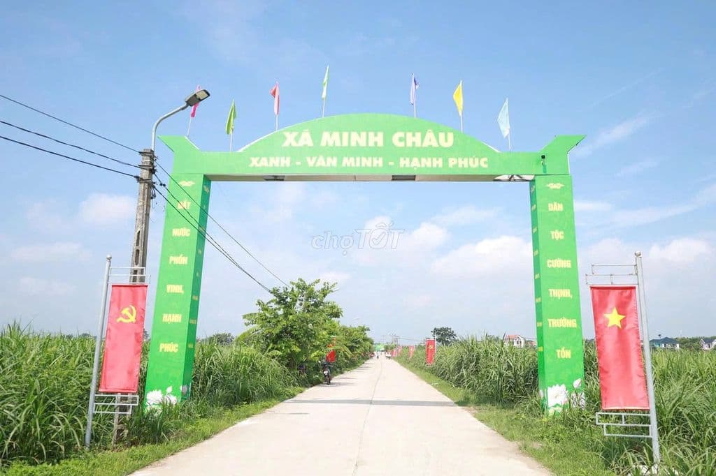BÁN ĐẤT MINH CHÂU BA VÌ – ĐÓN SÓNG VIN – GIÁ CÒN MỀM - Ảnh 2