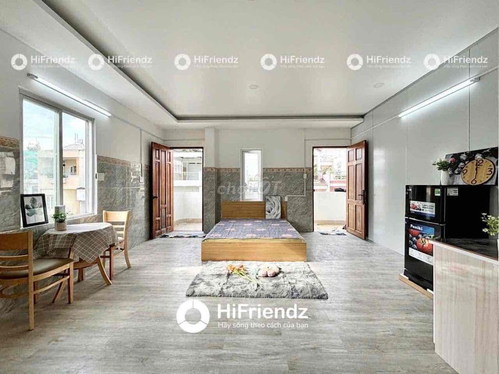 Căn hộ mini full nội thất ban công thoáng ngay vành đai trong giáp q6