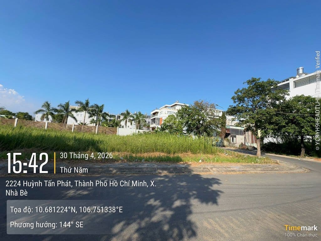 BÁN ĐẤT SIÊU VỊ TRÍ NHÀ BÈ CHỈ 5 TỶ 1 - Ảnh 2