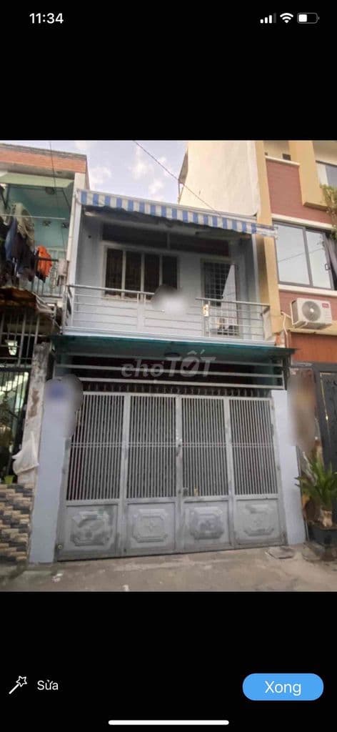 Hẻm thông khu gần Vườn Lài 4x10.5, 1 lầu, 5.4 tỷ