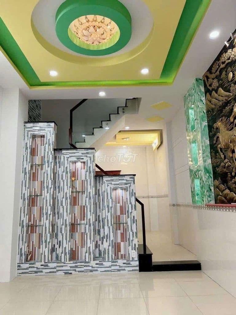 Bán nhà sổ hồng riêng đường Lê Văn Quới: 4mx12m đúc 1 trệt 3 lầu - Ảnh 2