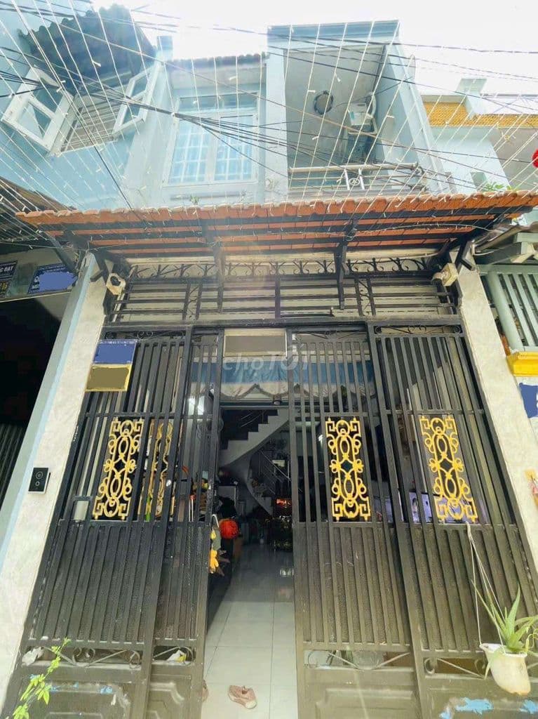 NHÀ 1 TRỆT 1 L🌹GỒM 2 NGỦ HẺM XE HƠI Q12