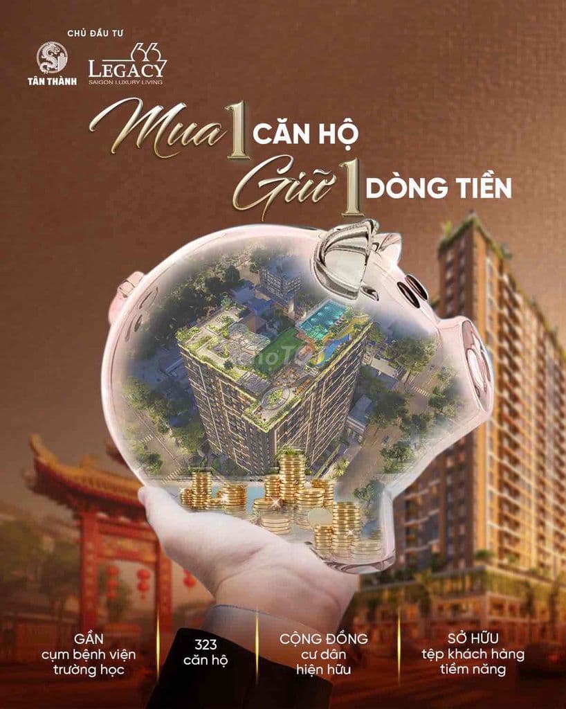 3 Suất ngoại giao Siêu phẩm Chợ Lớn Legacy 66