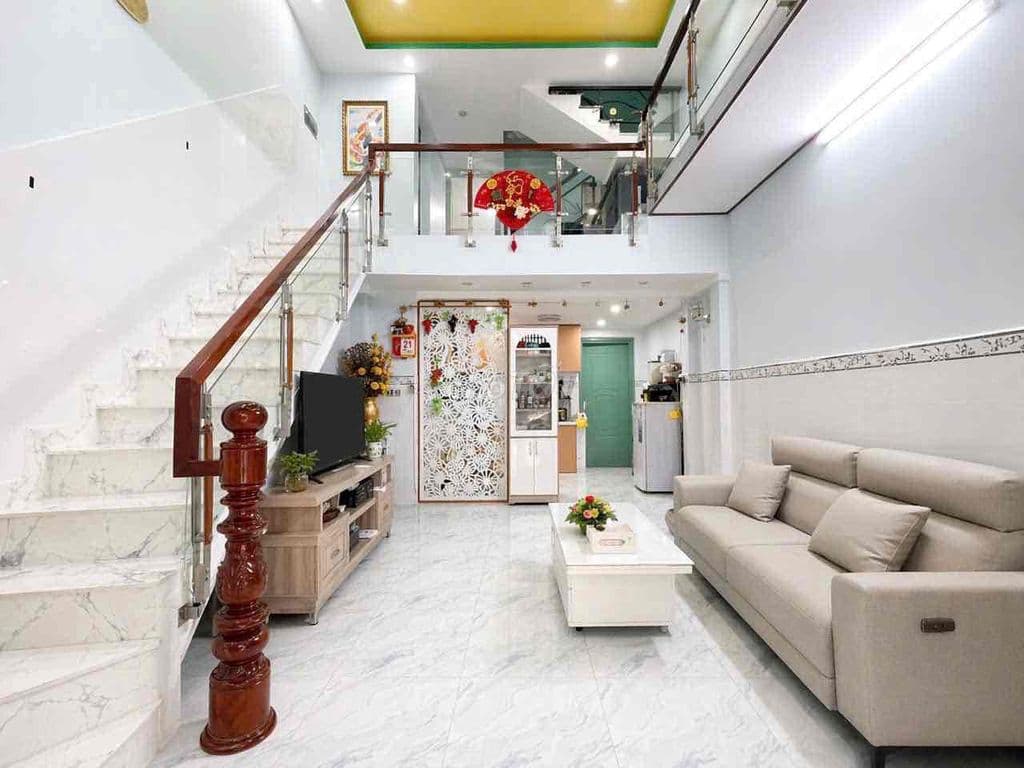 🆘Bán nhà hẻm xe hơi Phường 14-Dt 5x13m-Đúc 4 Tầng-4 Phòng Ngủ