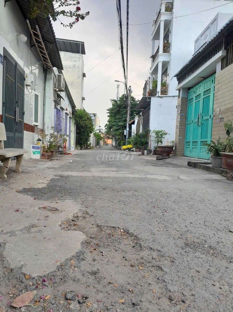 Đất 6,70 x 19m (126,5m2) Lô góc 2 Mặt hẻm nhựa thông ôtô tránh - Ảnh 3