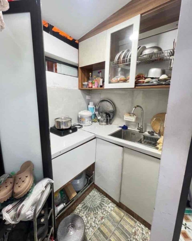 Nhà tập thể Tân mai 50 m2 tầng 1 P Khách, bếp 2 ngủ 2 WC FULL nội thất - Ảnh 3