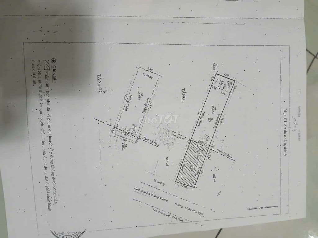 Bán nhà mặt tiền đường phú định - Ảnh 3