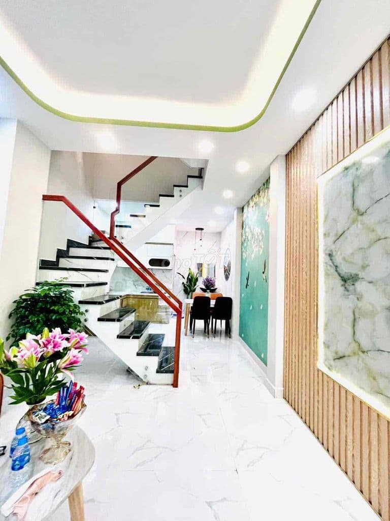 Nhà mới thiết kế sang trọng - 1 trệt 2 lầu st 4PN 3WC - Giá 6.5 tỷ - Ảnh 3