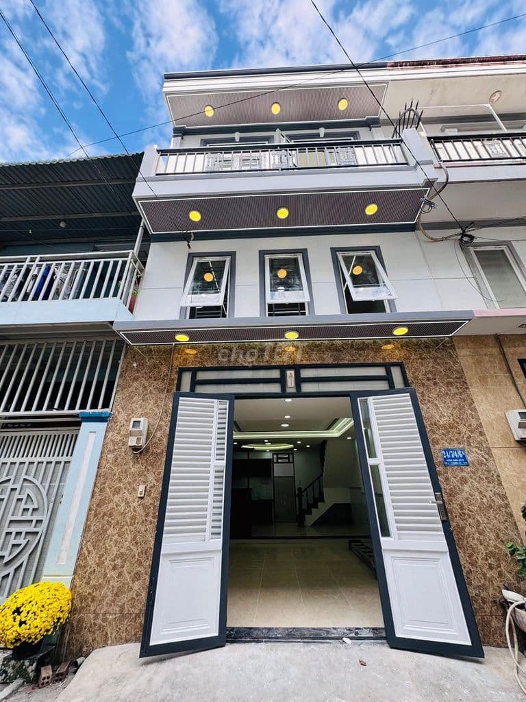 Nhà phố liền kề 5m x 10m, hẻm xe hơi 7m - Ảnh 3