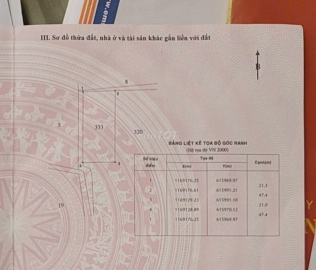Đất trồng cây, khu vực dân cư đường số 3, An Thới Đông