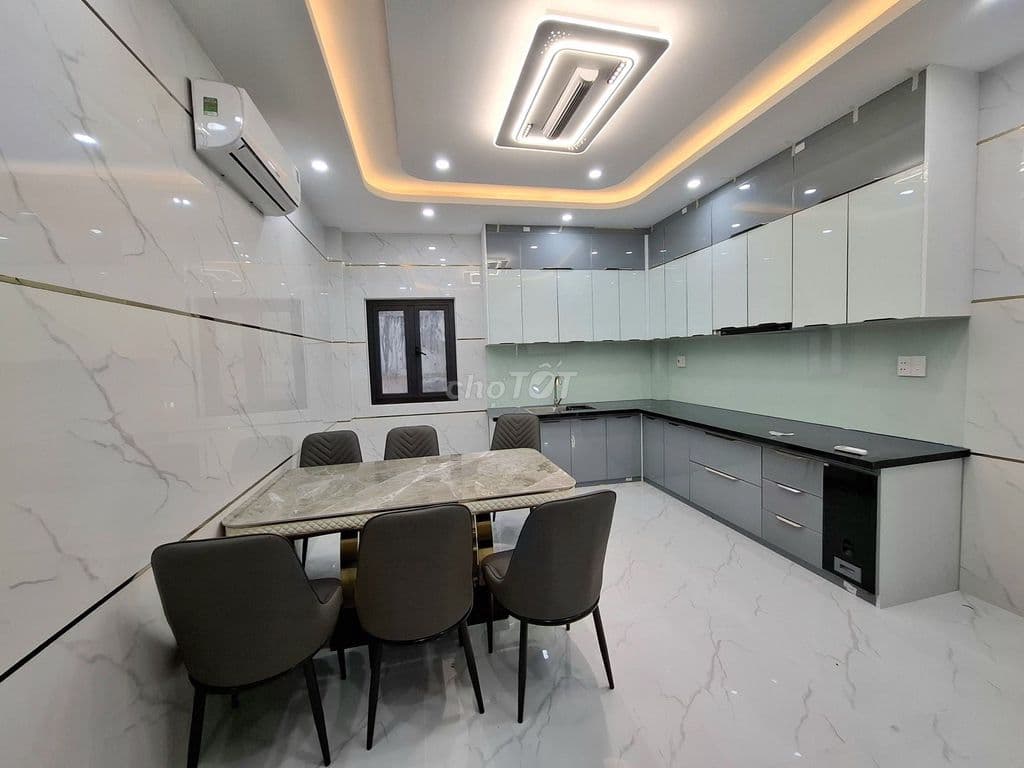 Nhỉn 7 Tỷ Hẻm Xe Hơi 7m Tân Sơn Nhì Sát MT DT: 4X15 CN60m2 3 Tầng ST - Ảnh 2