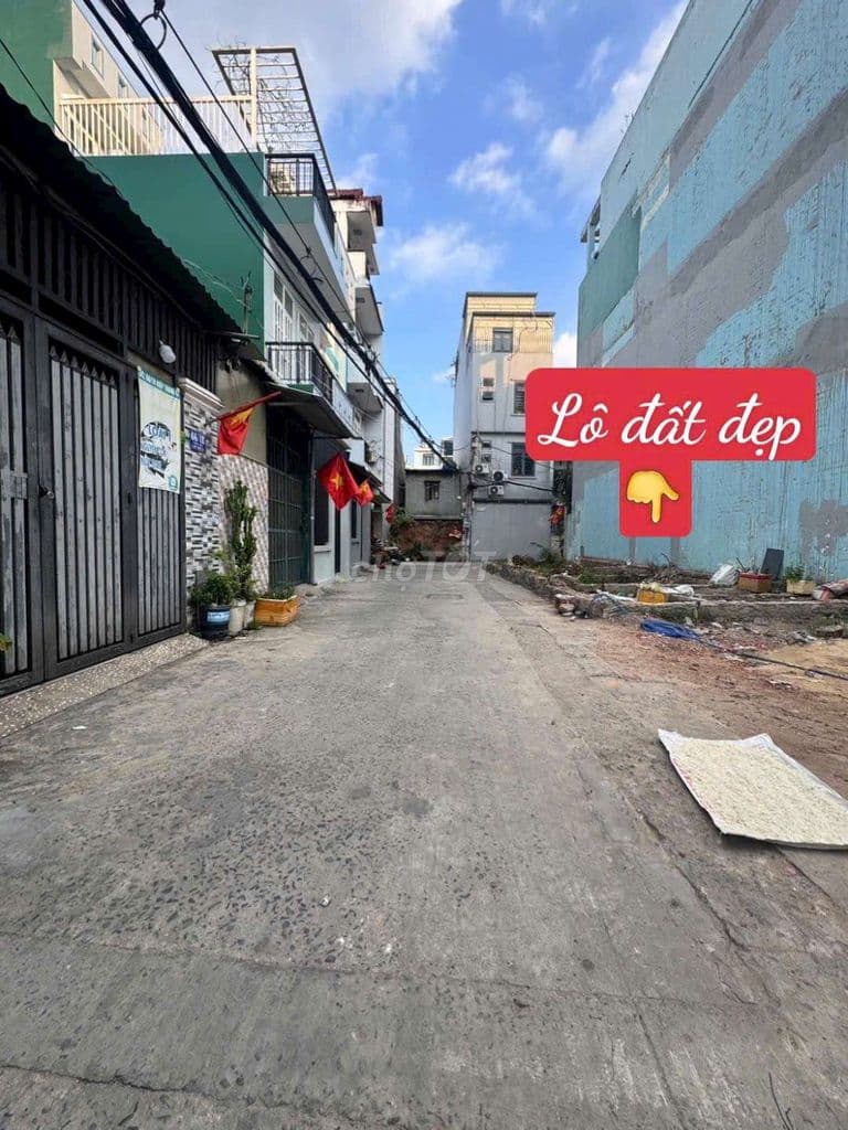 BÁN LÔ ĐẤT GÓC 2 MẶT HẺM 1 XẸT HT45 P.HIỆP THÀNH Q. 12- GIÁ 4,25 TỶ TL - Ảnh 3