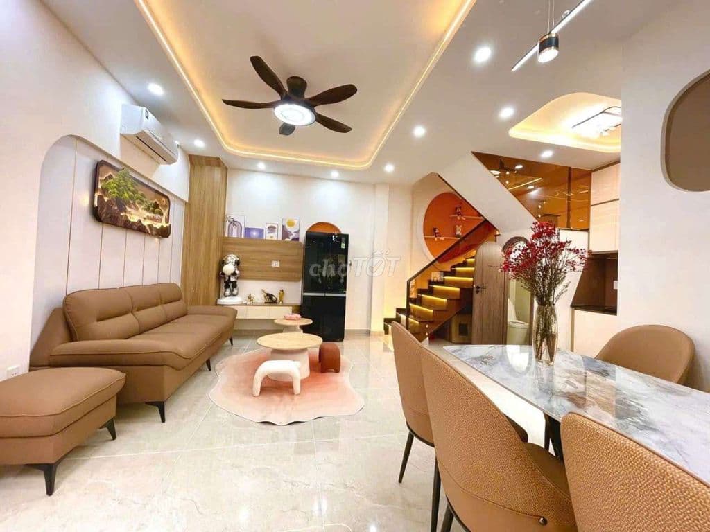 NHÀ SIÊU ĐẸP - BÌNH THẠNH - FULL NỘI THẤT - GIÁ 6.98 TỶ - Ảnh 3