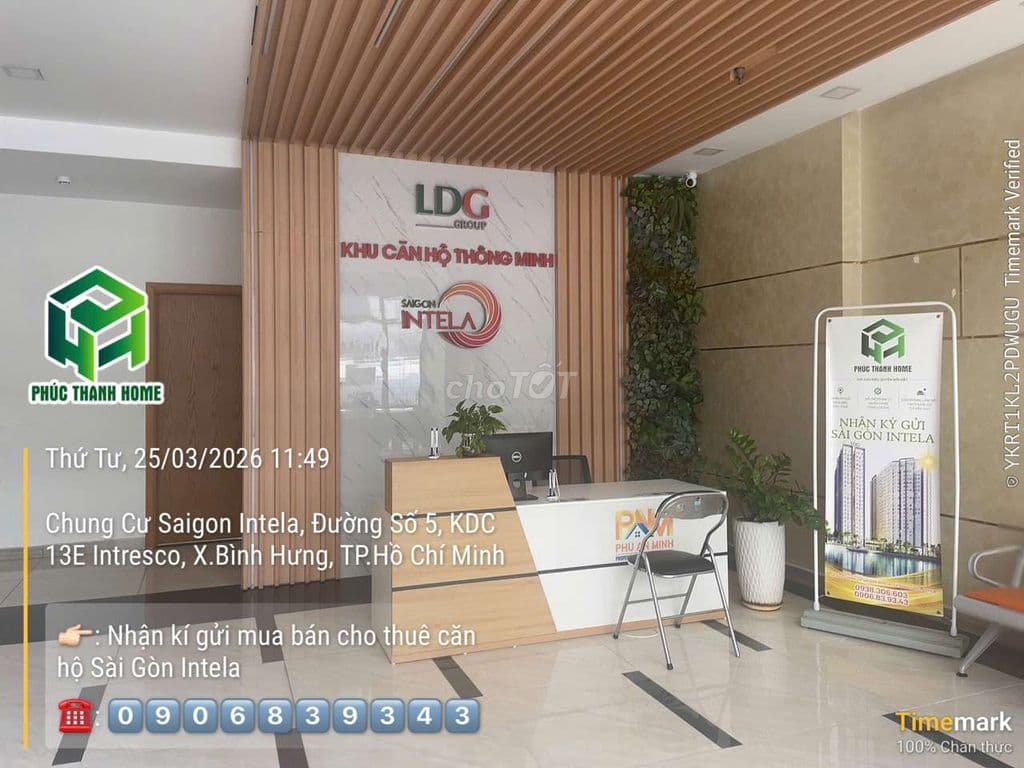 Chính Chủ Bán Căn Hộ Saigon Intela Giá Chỉ 2,08tỷ Đã Bao Trọn Thuế Phí - Ảnh 2