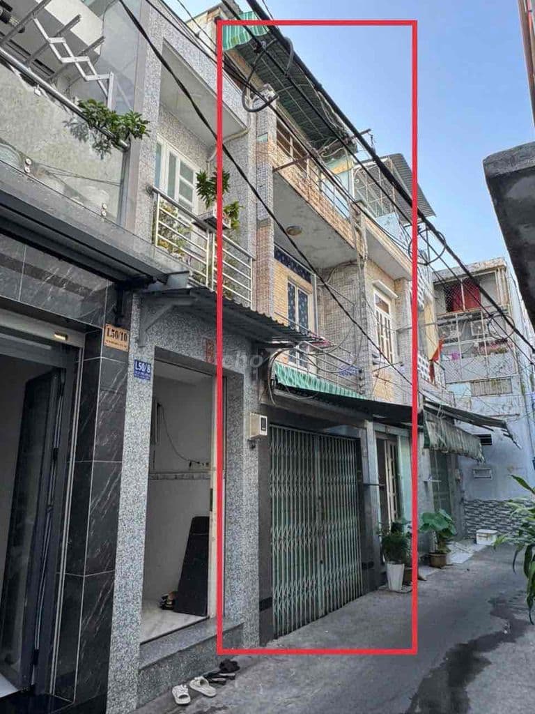 Nhà Đúc 3 Tấm HXH Cư Xá Phú Lâm A Q6 thông Hậu Gianh - Ảnh 2