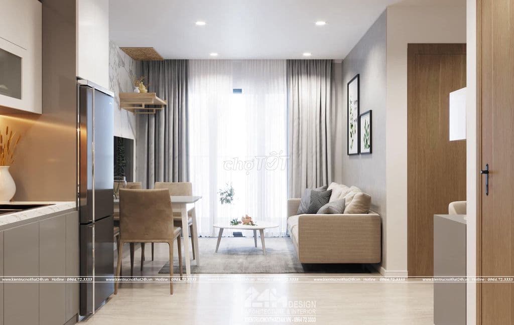 NGỘP NGÂN HÀNG BÁN NHANH CĂN 1N+1 GIÁ CHỈ 2.880 TR FULL ĐỒ TẠI VHOP