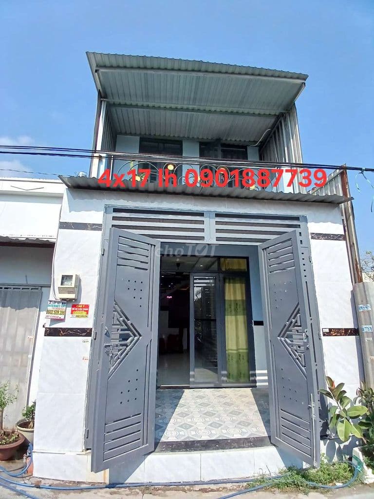 Bán nhà 1/ ngắn 2_6 đường 7m thông DT: 4m×17m lầu suốt 4pn 2w