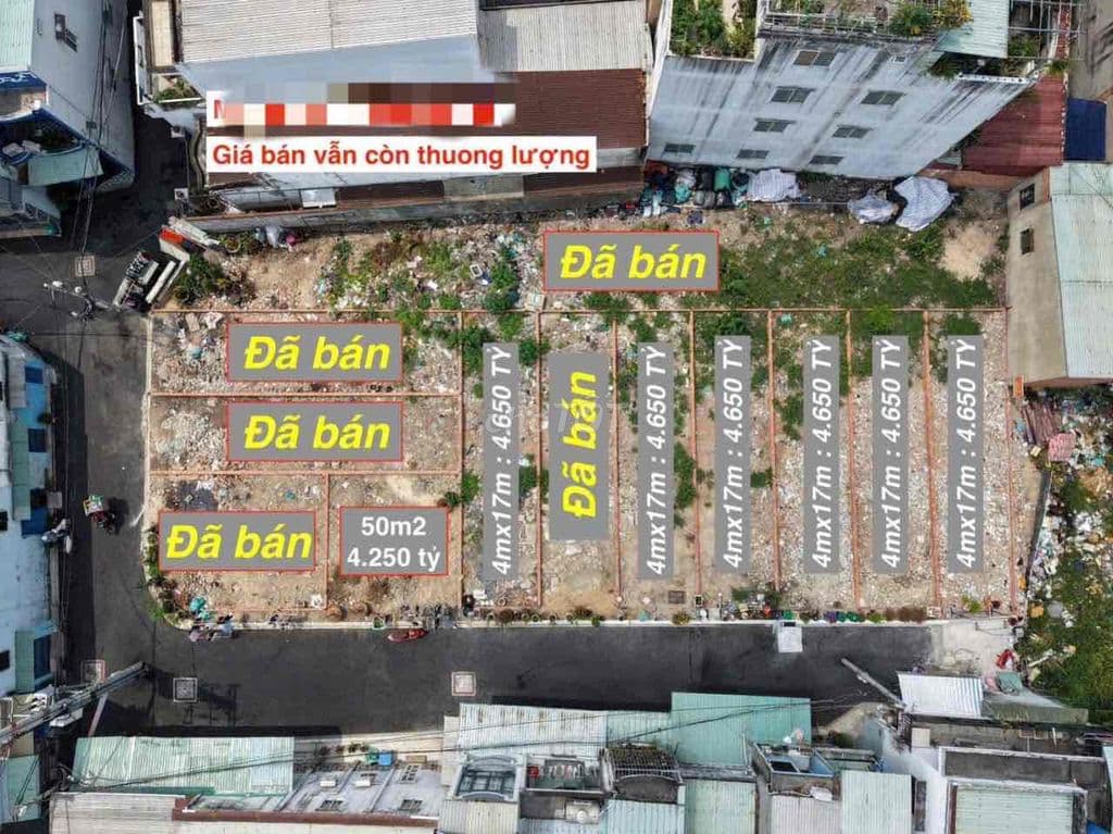 Bán Gấp Lô Đất Vuông vức MT Đường xe tải /TTN1 hạ giá 300tr - Ảnh 3