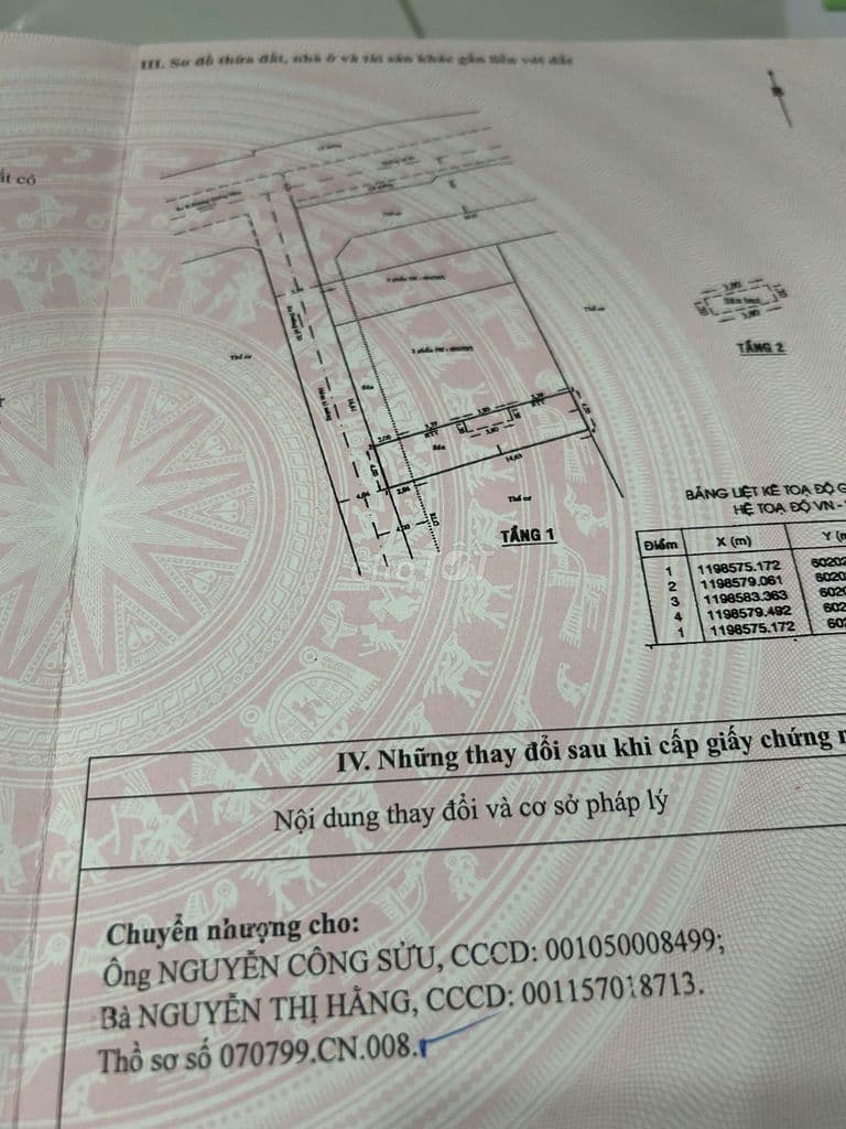 Bán đất 496/32/1a1 Dương Quảng Hàm P6. dt 4x17m, hẻm 6m thông - Ảnh 2