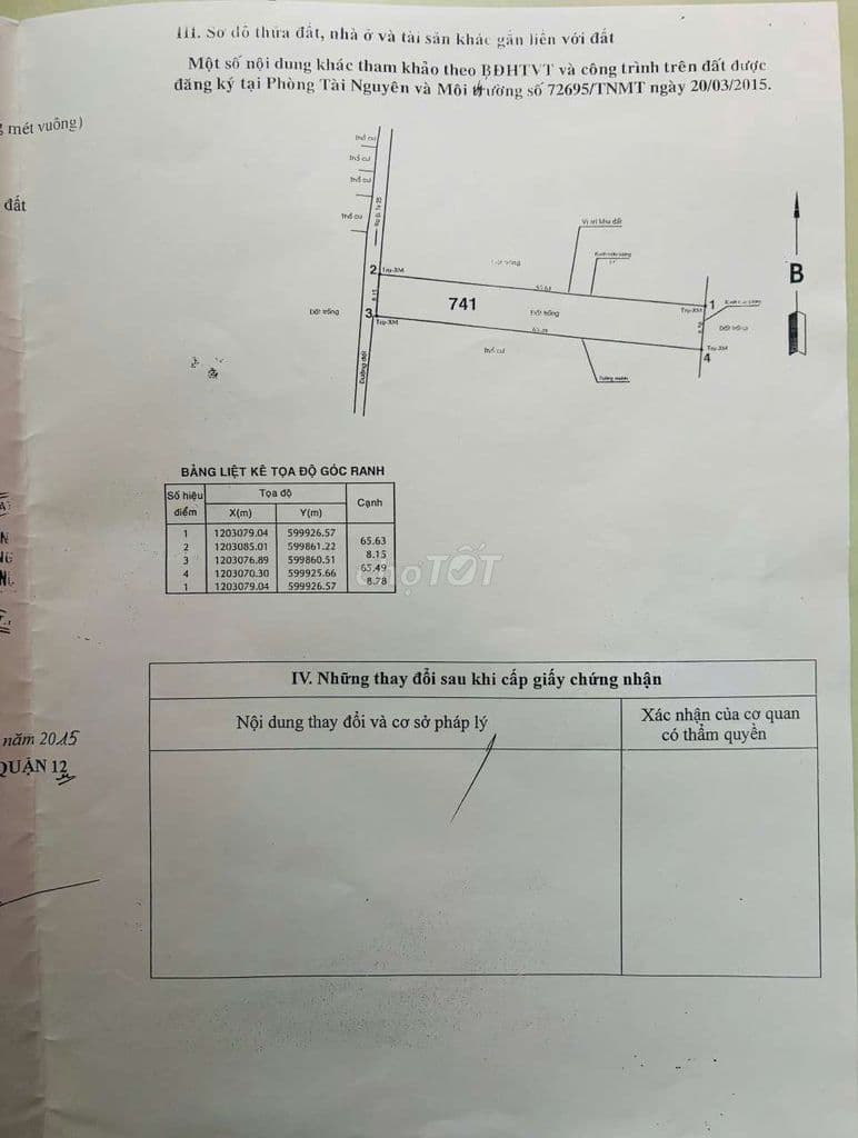 Bán đất quận 12 - Ảnh 3