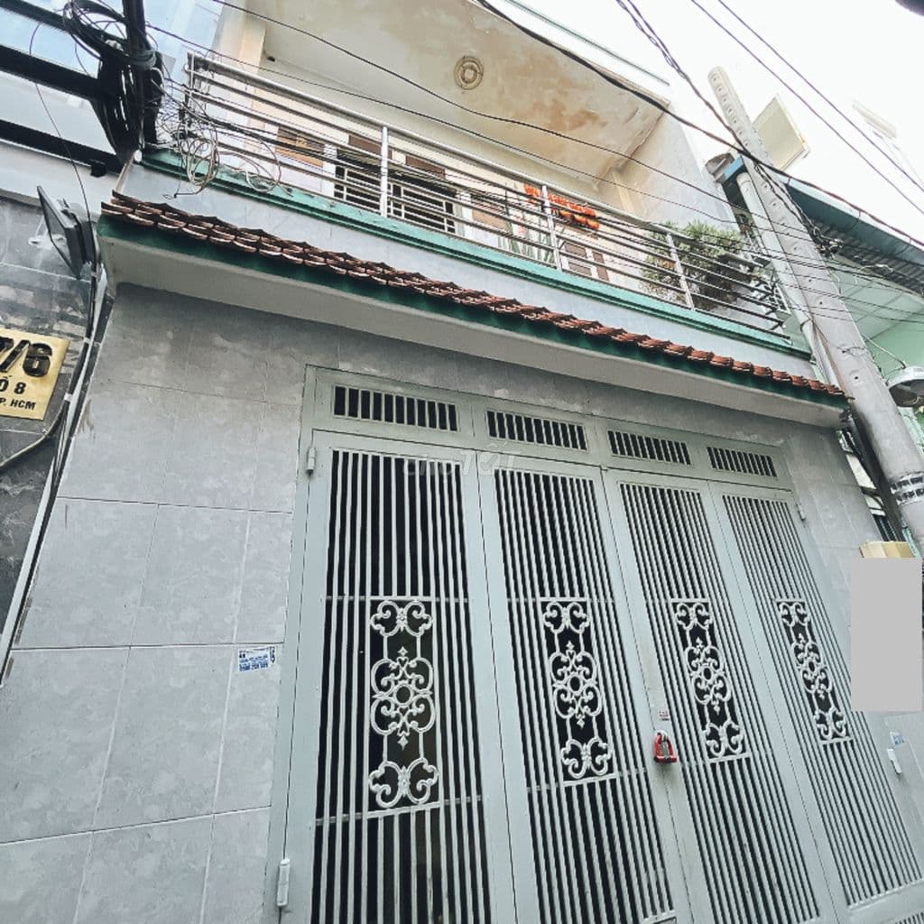 Bán nhà giá rẻ đường số 8, ( LVQ), dt 4mx9.5m, 1 lầu, giá chốt 4.25 tỷ