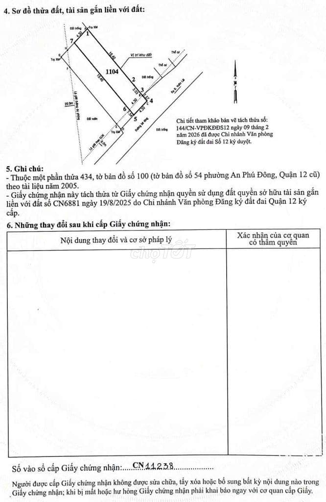 đất hẻm Vườn Lài, An Phú Đông, hẻm 8m thông, 4,3x21m - Ảnh 2
