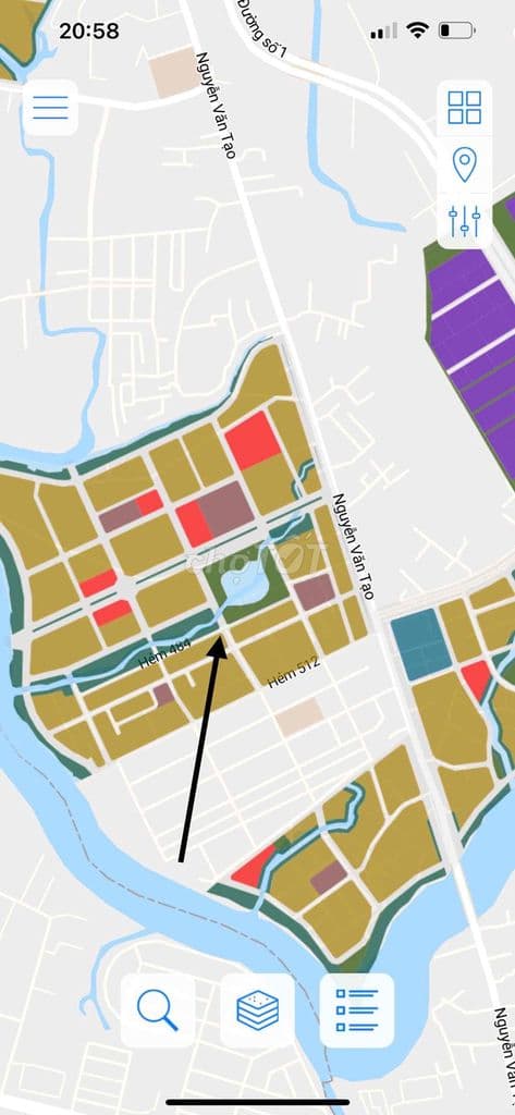 Đất dự án khu dân cư C45 - Bộ công an xã Long Thới - Ảnh 3