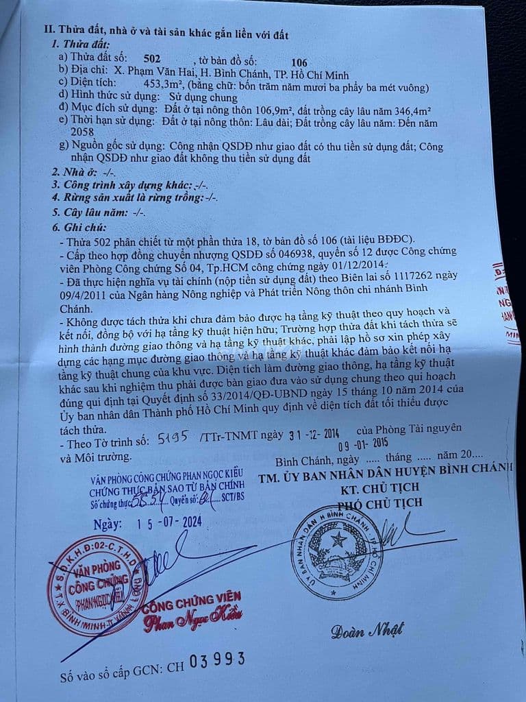 BÁN ĐẤT GẦN CẦU SÁNG - Ảnh 2