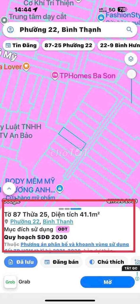 bán đất hẻm ngô tất tố ngay trung tâm sài gòn DT 41 m2 - Ảnh 3
