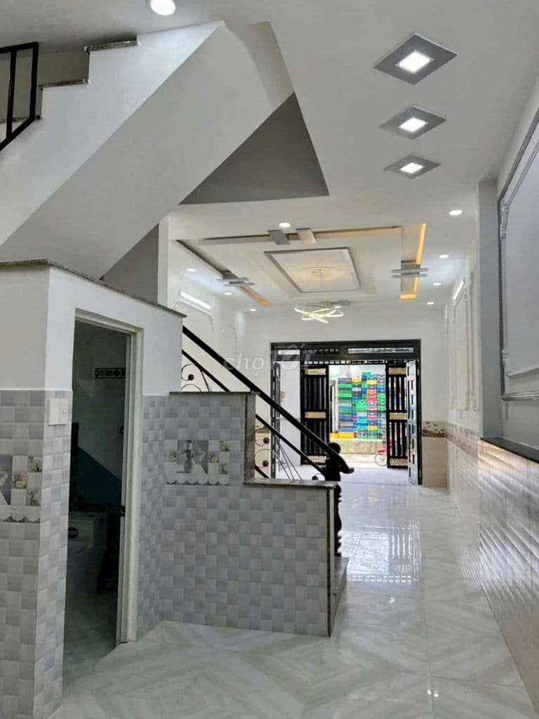 Nhà hẻm Ô TÔ Bình Trị Đông 4x12M đúc 1 tấm - Ảnh 2