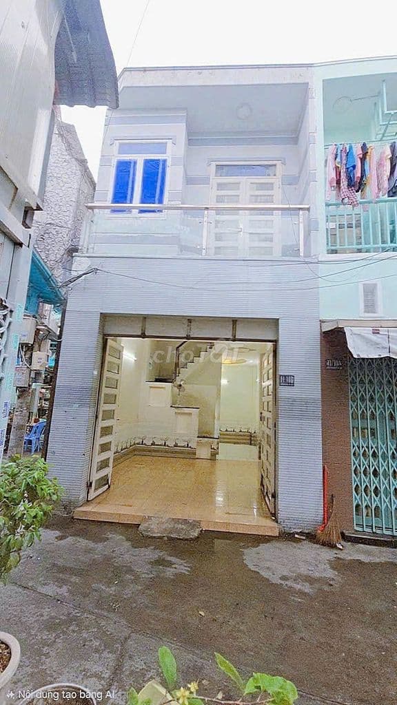 Nhà căn góc, Hẻm 41 Lương V Cang, P15, Q8, 1trệt, 1lầu, N3,8m x D9m. - Ảnh 3