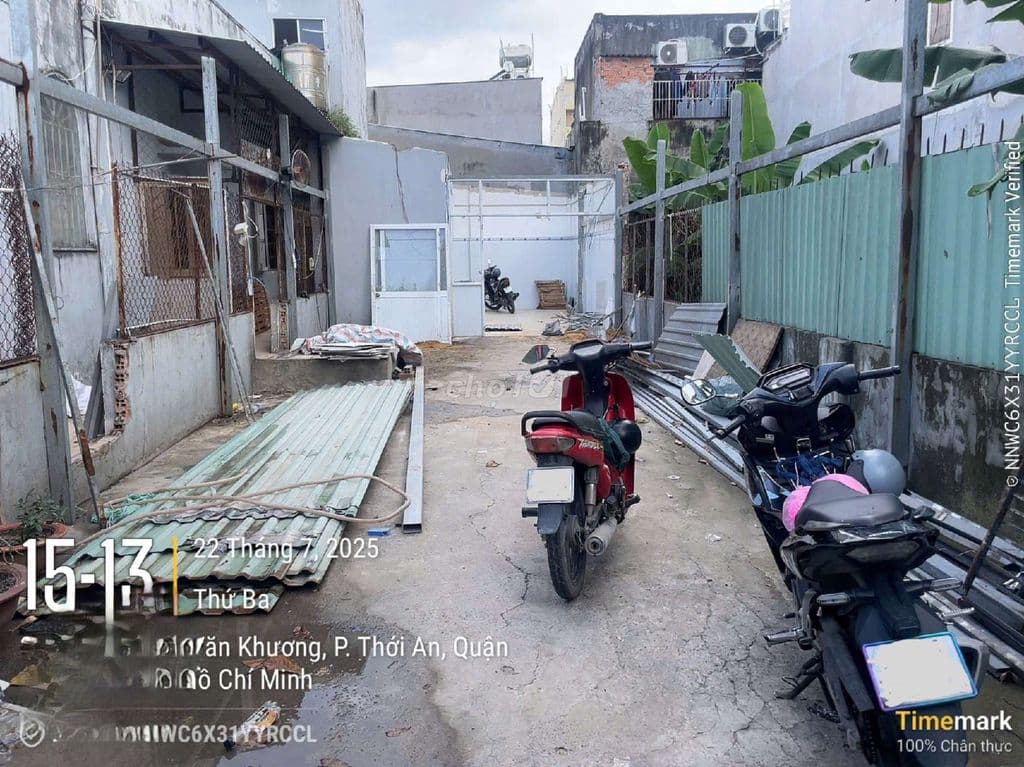 Đất 1/ lê thị riêng thông hxh 6m dt 5x22,6 full thổ giá 5.1 tỷ