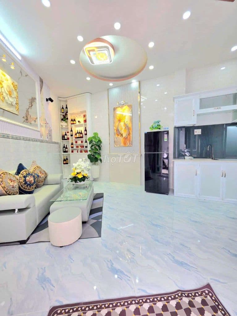 BÁN NHÀ XE HƠI TỚI GẦN NHÀ -GẦN LỘ HUỲNH TẤN PHÁT - ĐƯỢC GIỮ SỔ HỒNG - Ảnh 3