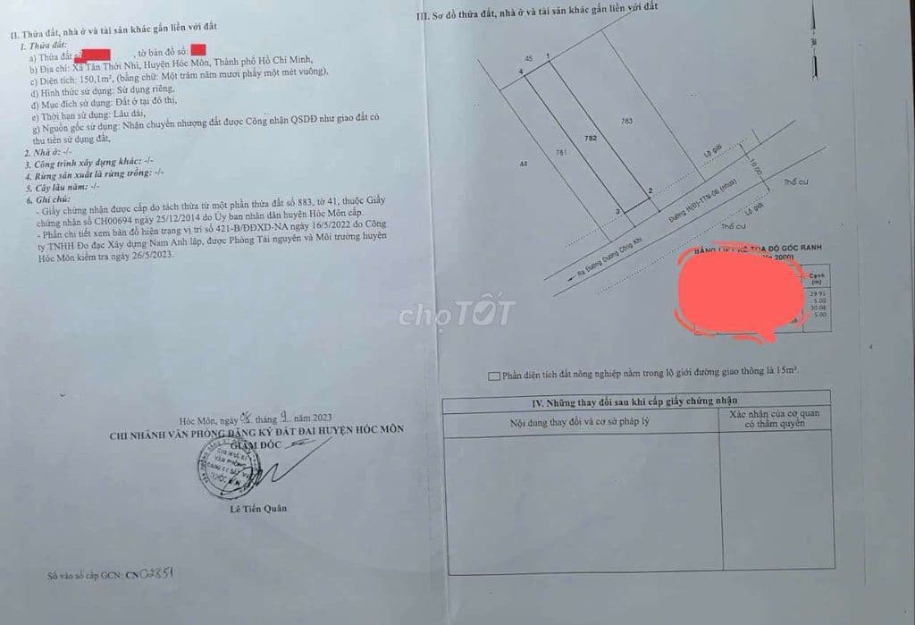 Đất 5x33m Shr Đg Xe Tải - Ngay Sát Vihomes Hóc Hôn gầnQL22 Dương C Khi - Ảnh 3