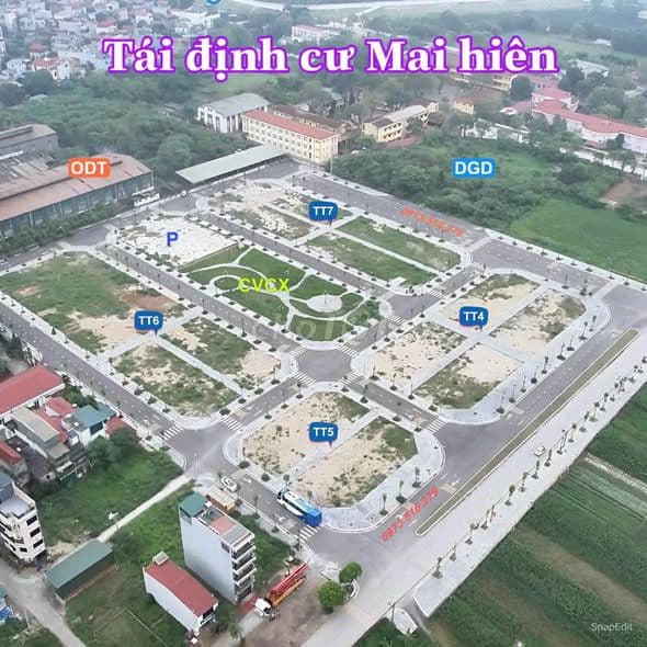 bán đất 80m2 khu tái định cư bộ công an - Ảnh 3