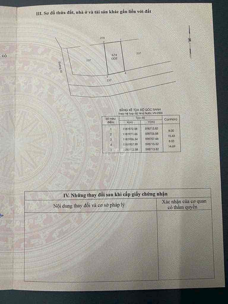 Bán lô đất 8x15m, cách QL50 chỉ 50m, kế chợ Phú Lạc, đường 8m - Ảnh 2