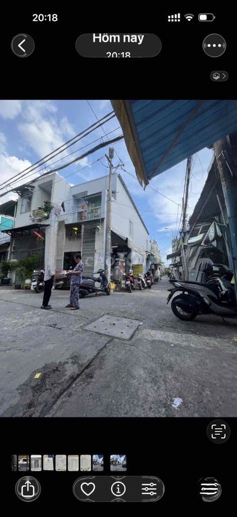 Góc 2 mt Đường số 1 ( Bình Long ) - 4x14 - 1 lầu 3.5 tỷ