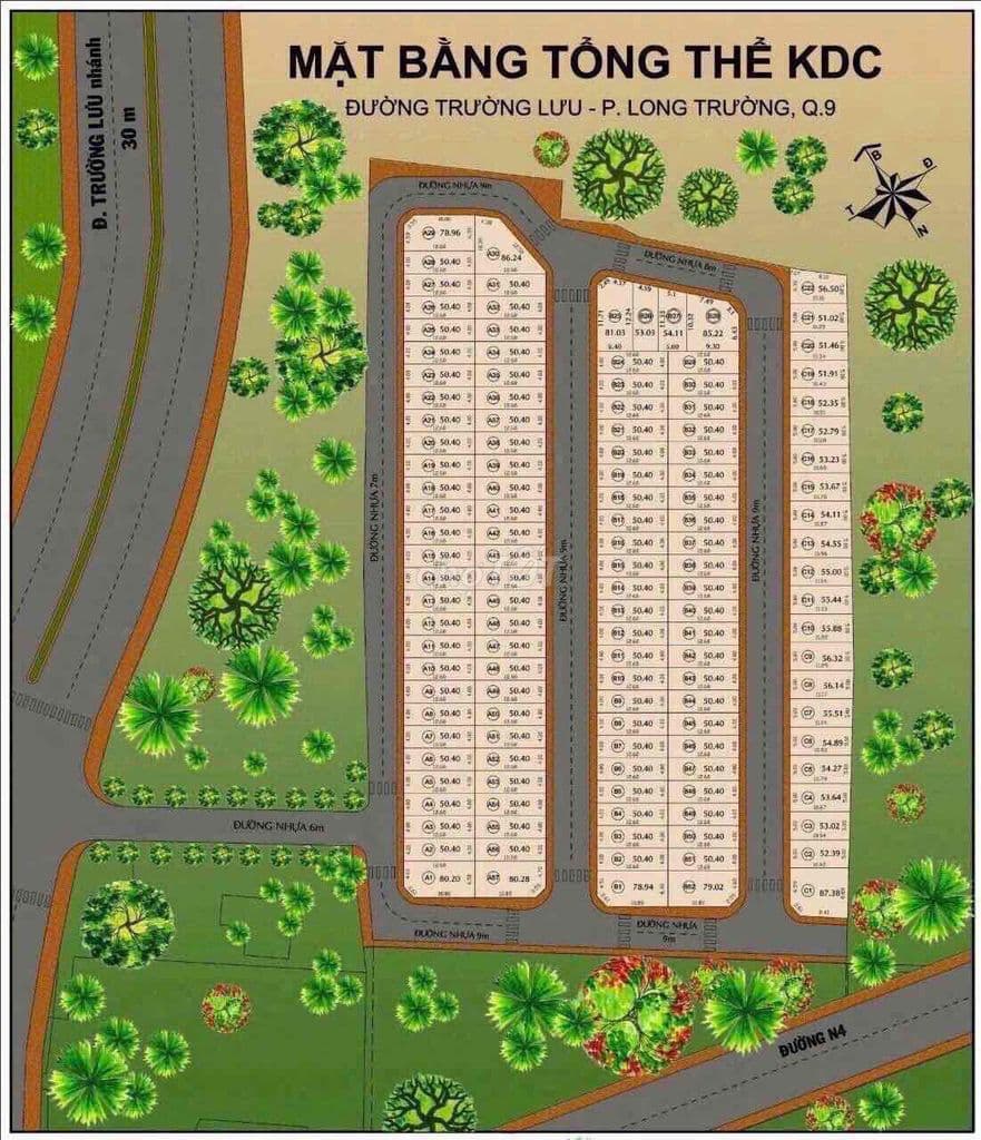B50 - Khu Dân Cư Eco6 Trường Lưu - 3.18/50.4m2 - Ảnh 3