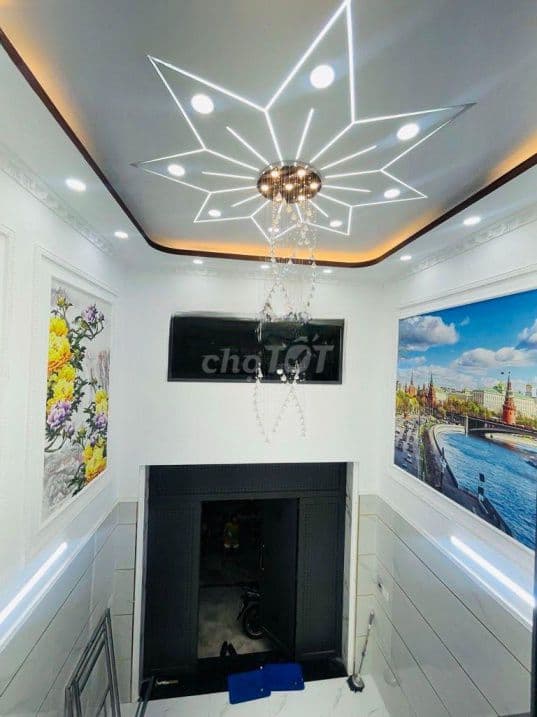 Nhà mới 2 tầng - 74m2 - 4PN - Hẻm xe hơi - Gò Xoài - Tân Phú - Ảnh 2