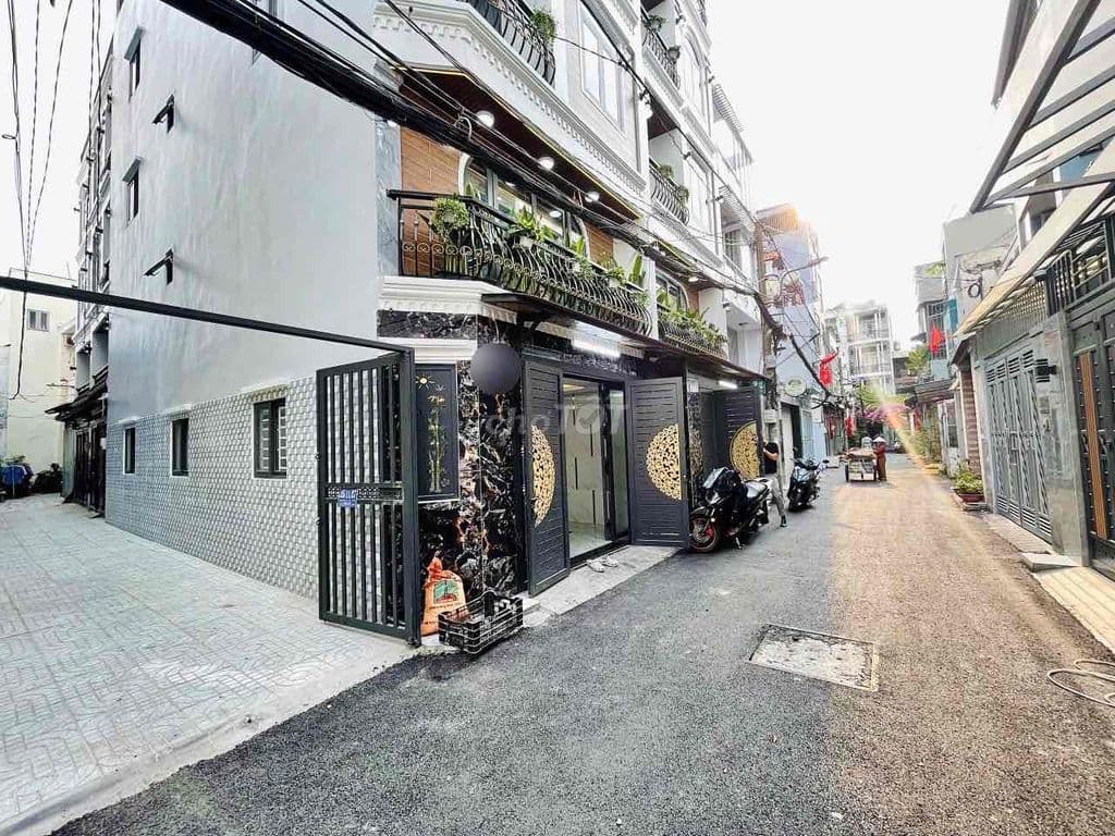 Nhà HXH- Mới Tinh 55m2( 4.4x12 nở hậu nhẹ), 4PN, Bùi Quan - Ảnh 2