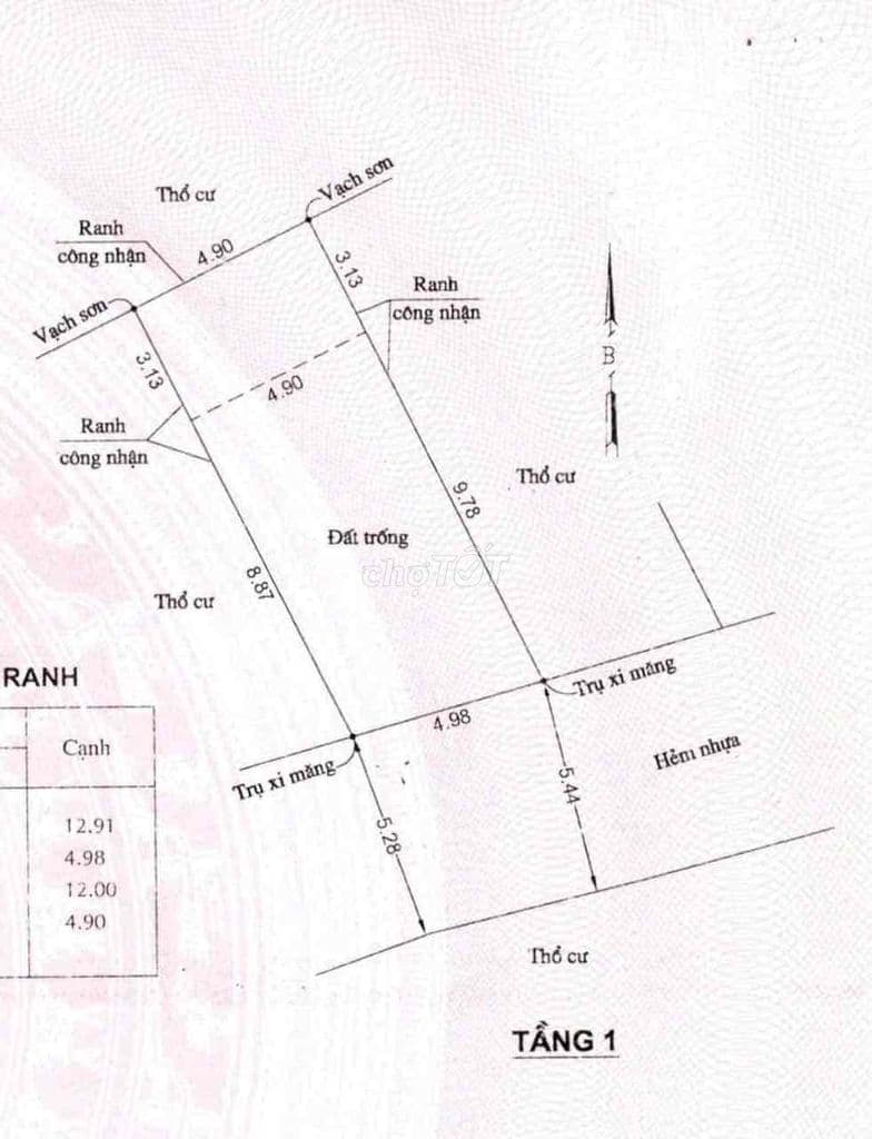 Lô Đất Shr Gần Siêu Thị Co.op Tam Bình - Ảnh 2