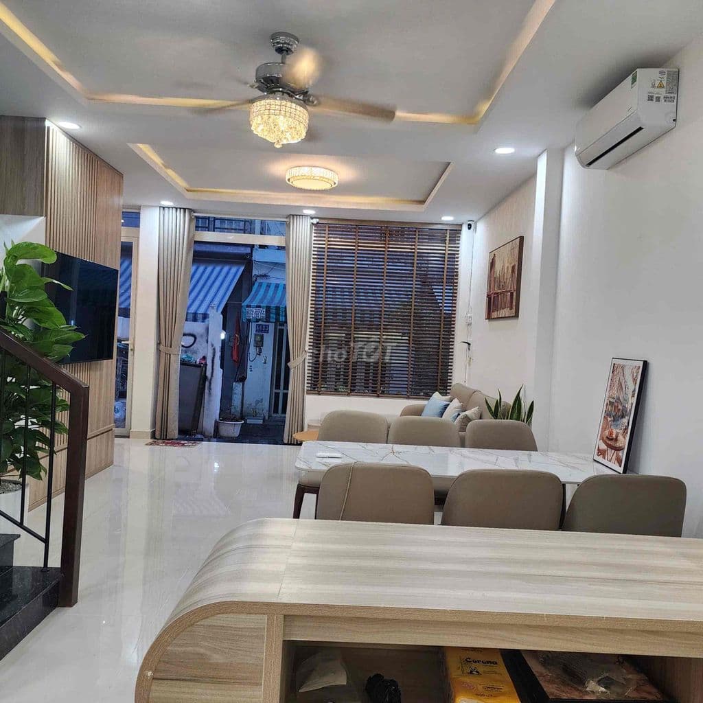 Chính chủ bán nhà hẻm xe hơi 6m- Lê Cơ DT 5.5x12m-3pN nhà mới đẹp - Ảnh 3