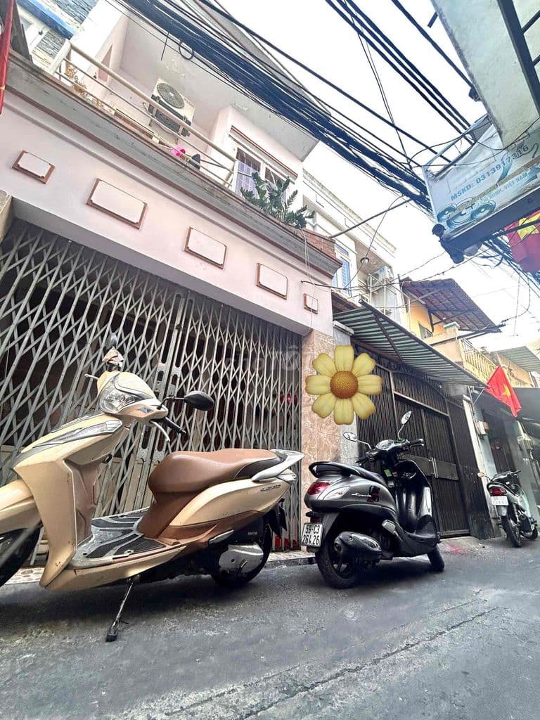 Bán nhà Đ.Tôn Đản, 49.1m2, ngang 3.8m nở hậu, ta Khánh hội. - Ảnh 2