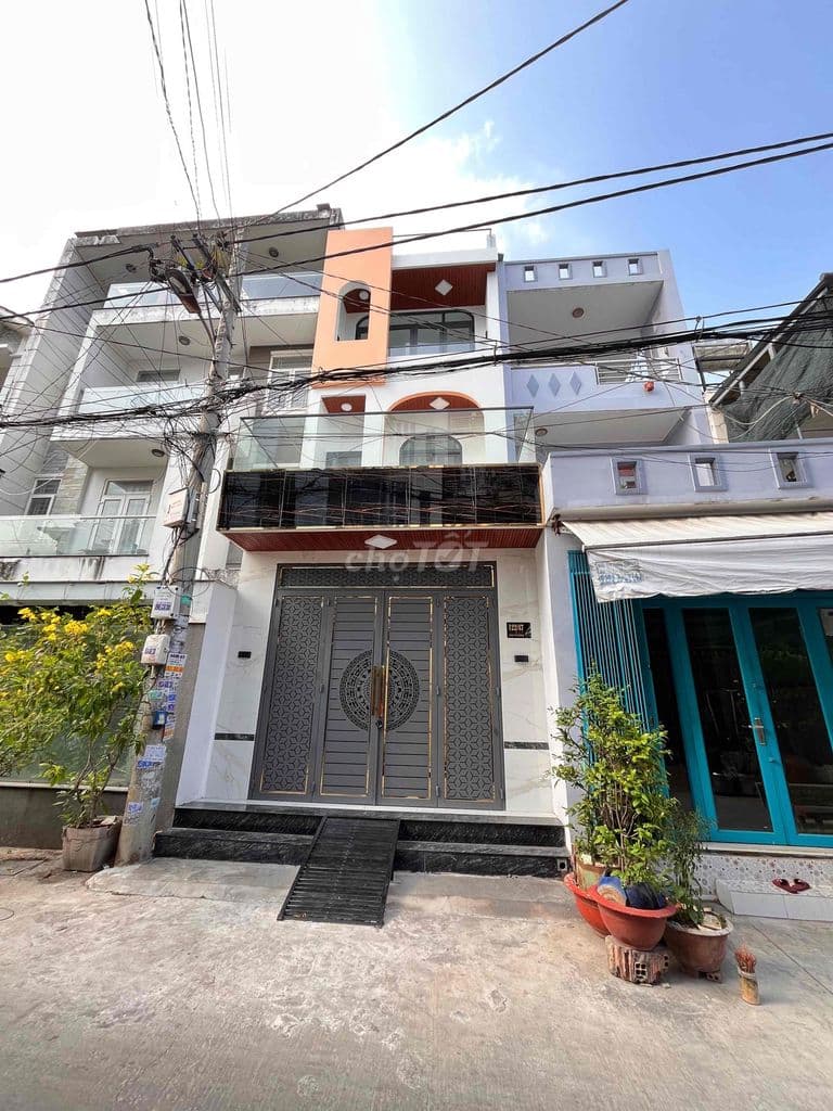 Bán nhà hẻm 122 Đất Mới, P. Bình Trị Đông, 4 x 16m, 3 tấm, giá 6.66 tỷ