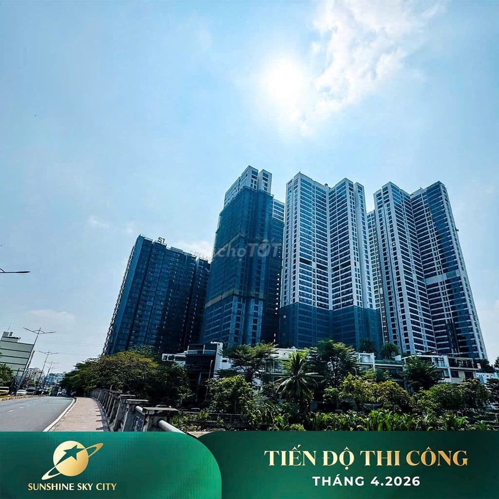 CẦN BÁN CĂN HỘ 2 PHÒNG NGỦ SUNSHINE SKY CITY TÒA S4 - Ảnh 3